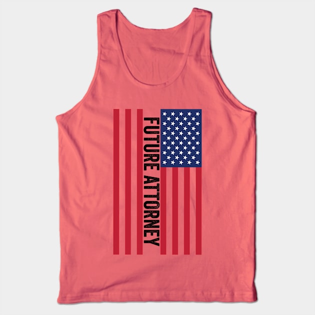 Future Attorney Tank Top by Saimarts